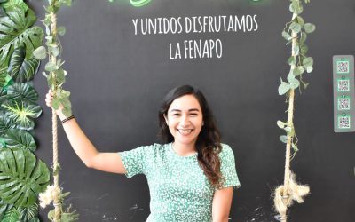 VISITANTES DE LA FENAPO DISFRUTAN DEL STAND DE COMUNICACIÓN SOCIAL