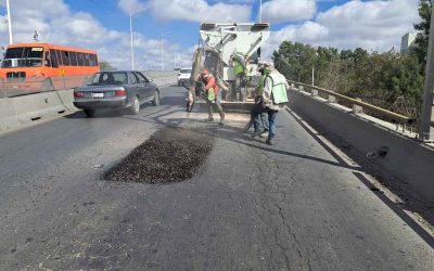 GOBIERNO ESTATAL REALIZA TRABAJOS DE CONSERVACIÓN A CIRCUITO POTOSÍ