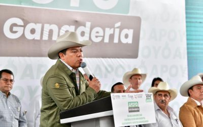 RICARDO GALLARDO REFRENDA SU APOYO A GANADEROS POTOSINOS