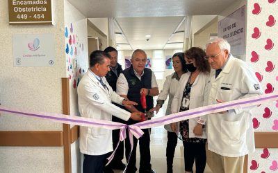 GOBIERNO ESTATAL BRINDA APOYO A MUJERES CON SALA MARIPOSA EN EL HOSPITAL CENTRAL    