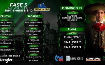 DE PRIMER NIVEL EQUIPOS PARTICIPANTES EN CHARROS DE ACERO