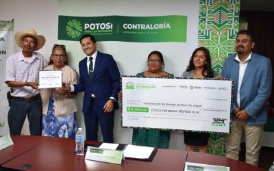 GOBIERNO ESTATAL RECONOCE A COMITÉS DE CONTRALORÍA SOCIAL