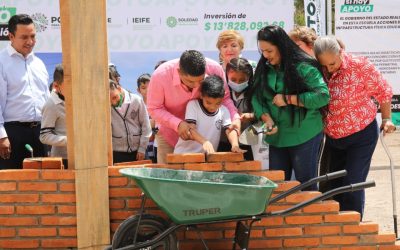 APOYO DE RICARDO GALLARDO EN INFRAESTRUCTURA ESCOLAR ES ÚNICO: DOCENTES