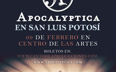 EL CEART SERÁ SEDE DEL CONCIERTO DE LA BANDA APOCALYPTICA