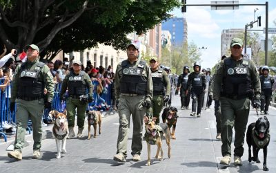 DESTACADA COORDINACIÓN ENTRE FUERZAS POLICIACAS POR FIESTAS PATRIAS