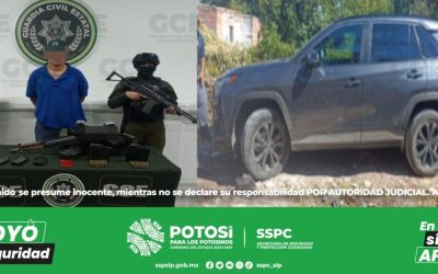 GUARDIA CIVIL ESTATAL DESMANTELA CASA DE SEGURIDAD EN RIOVERDE