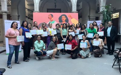 GOBIERNO ESTATAL CONCLUYE CURSO MUJERES EN LA TRANSFORMACIÓN DIGITAL