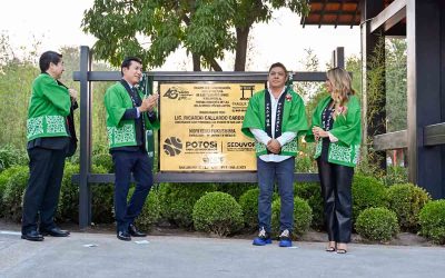 RICARDO GALLARDO ENTREGA EL PARQUE JAPONÉS MÁS GRANDE DE MÉXICO.