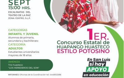 GOBIERNO ESTATAL ORGANIZA PRIMER CONCURSO DE HUAPANGO POTOSINO.