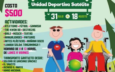 EN APOYO AL DEPORTE ESTADO IMPULSA ACTIVIDADES DE VERANO