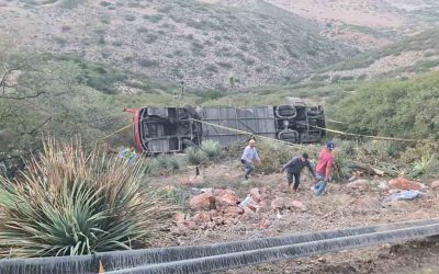 GOBIERNO ESTATAL BRINDÓ APOYO EN ACCIDENTE DE CARRETERA A GUADALAJARA