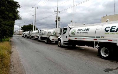 ESTADO CONTINÚA ENTREGA DE AGUA POTABLE EN LA ZONA METROPOLITANA