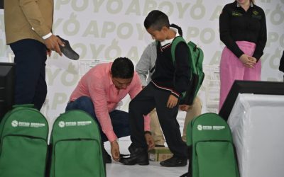 RICARDO GALLARDO INICIA ENTREGA DE APOYOS ESCOLARES PARA EDUCACIÓN BÁSICA