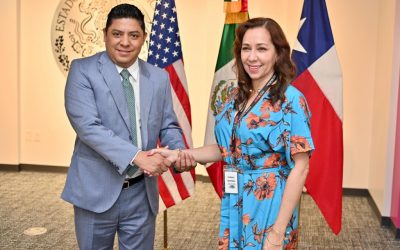 RICARDO GALLARDO SOSTUVO REUNIÓN CON LA CÓNSUL GENERAL DE MÉXICO EN HOUSTON.