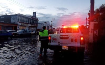 POR LLUVIAS, PROTECCIÓN CIVIL ESTATAL EN PERMANENTE ATENCIÓN