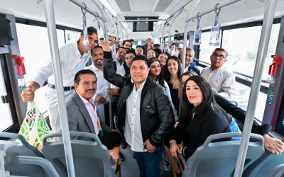 SAN LUIS POTOSÍ TIENE TRANSPORTE DE PRIMER NIVEL CON METRORED, Y VAMOS POR MÁS: RICARDO GALLARDO