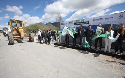 GUADALCÁZAR YA DESPEGÓ EN MOVILIDAD CON APOYO DE RICARDO GALLARDO