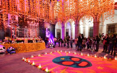 GRAN ÉXITO DEL ALTAR DE MUERTOS EN PALACIO DE GOBIERNO