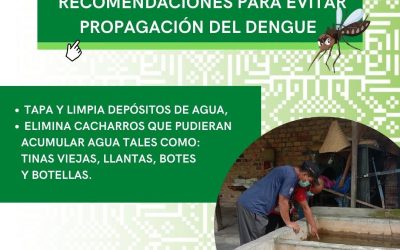 ESTADO FORTALECE APOYO PARA PREVENCIÓN DEL DENGUE