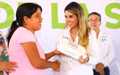 FERIA DE LA SALUD ESTATAL LLEVA APOYO A FAMILIAS DE EL NARANJO