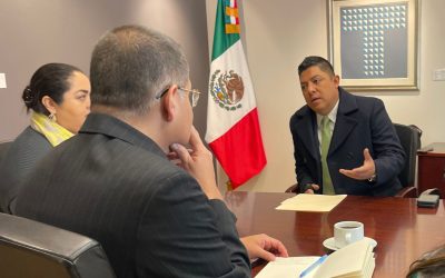 RICARDO GALLARDO LLEVARÁ MÁS APOYO A POTOSINOS RADICADOS EN CHICAGO