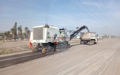 GOBIERNO ESTATAL AVANZA EN RESCATE DE VIALIDADES EN LA ZONA INDUSTRIAL