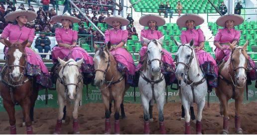 ESCARAMUZAS POTOSINAS PRESENTES EN EL NACIONAL CHARRO