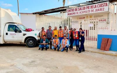 EQUIPO MÉDICO POTOSINO REGRESA TRAS BRINDAR APOYO EN GUERRERO