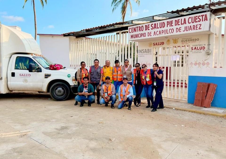 EQUIPO MÉDICO POTOSINO REGRESA TRAS BRINDAR APOYO EN GUERRERO