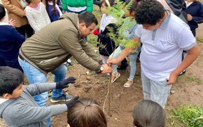 GOBIERNO PROMUEVE CUIDADO DEL MEDIO AMBIENTE EN ESCUELAS