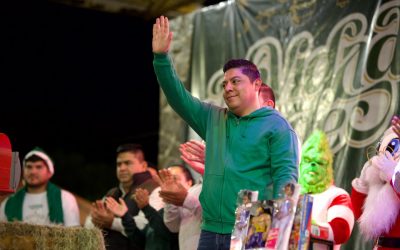 RICARDO GALLARDO LLEVA LA ALEGRÍA DE LA NAVIDAD A MUNICIPIOS DE LA HUASTECA