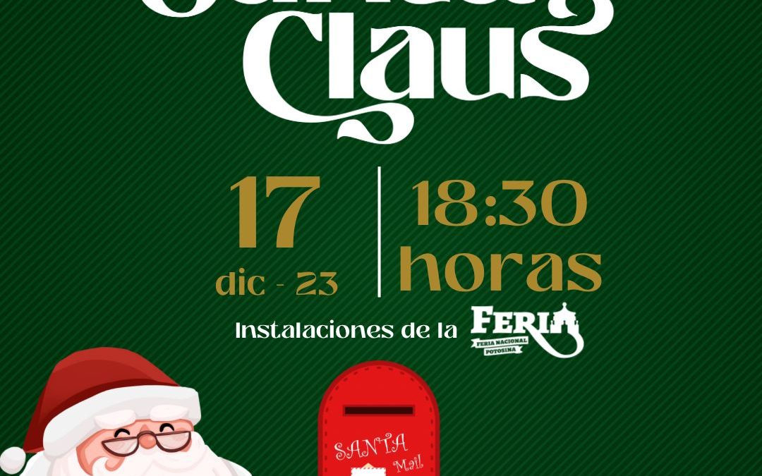 GOBIERNO INVITA A LAS FAMILIAS A CONVIVIR CON SANTA CLAUS EN LA FENAPO