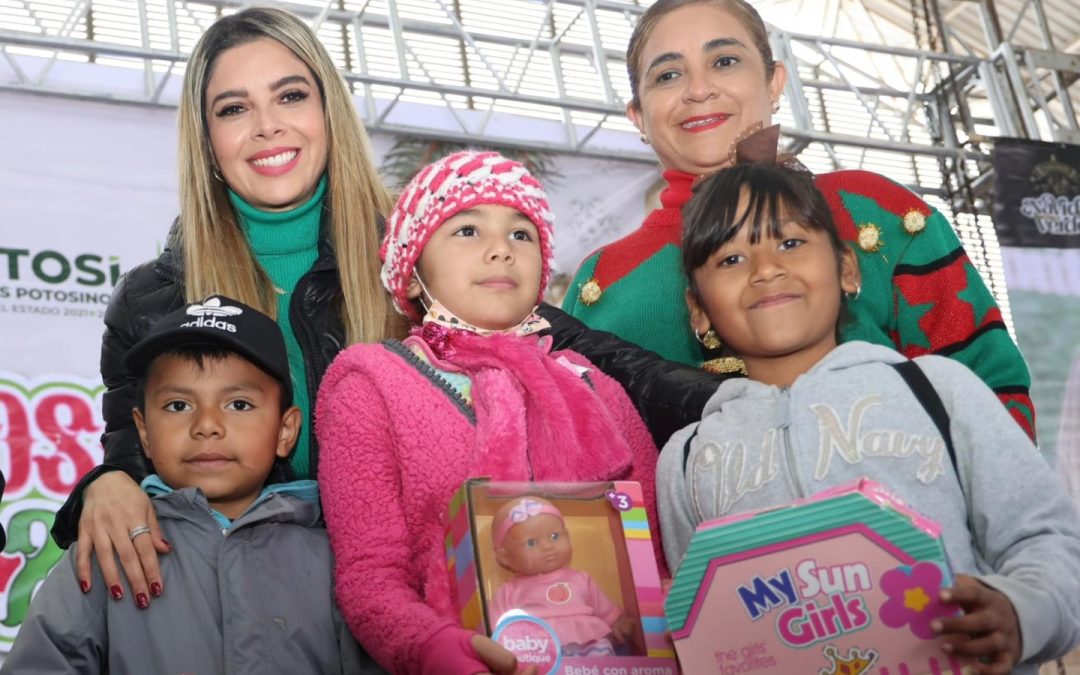 DIF ESTATAL LLEVA ALEGRÍA A MÁS DE 29 MIL NIÑAS Y NIÑOS POTOSINOS