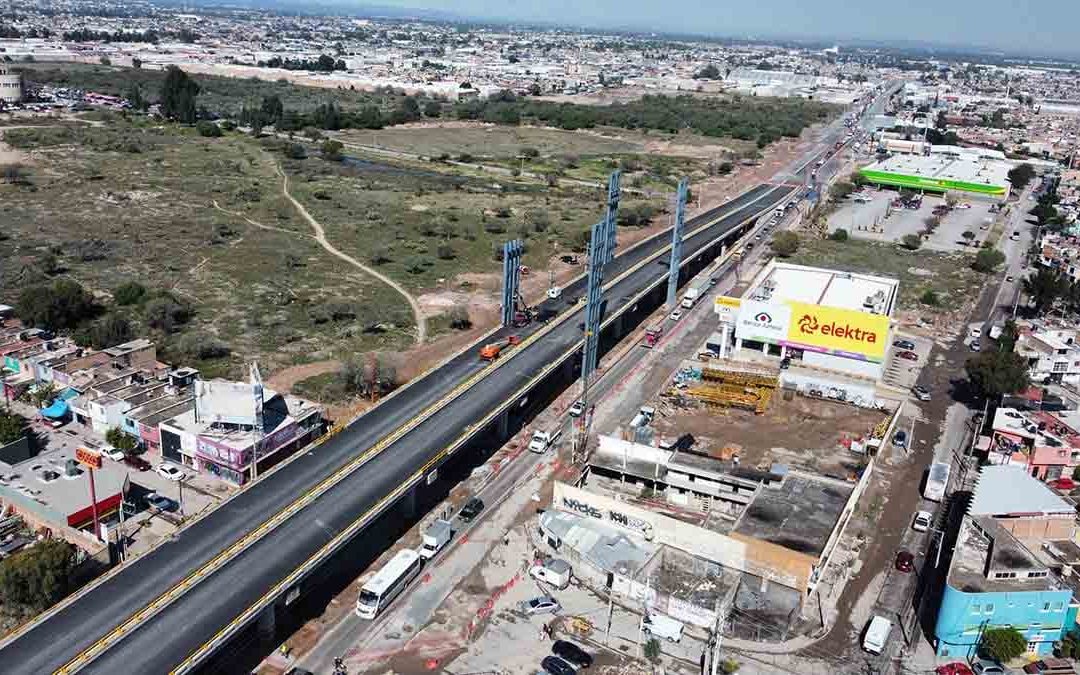 GOBIERNO ENTREGARÁ NUEVO PUENTE EN CIRCUITO POTOSÍ A INICIOS DE 2024