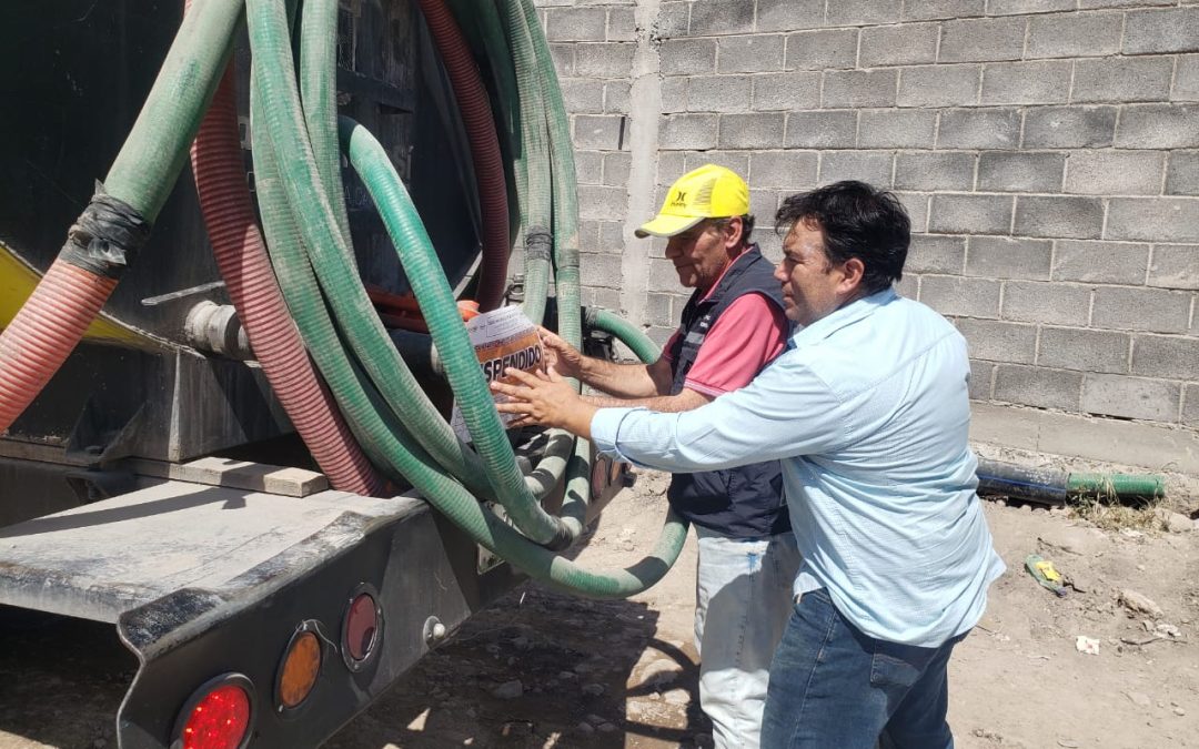 GOBIERNO REALIZA SUPERVISIÓN SANITARIA A PIPAS DE DISTRIBUCIÓN DE AGUA