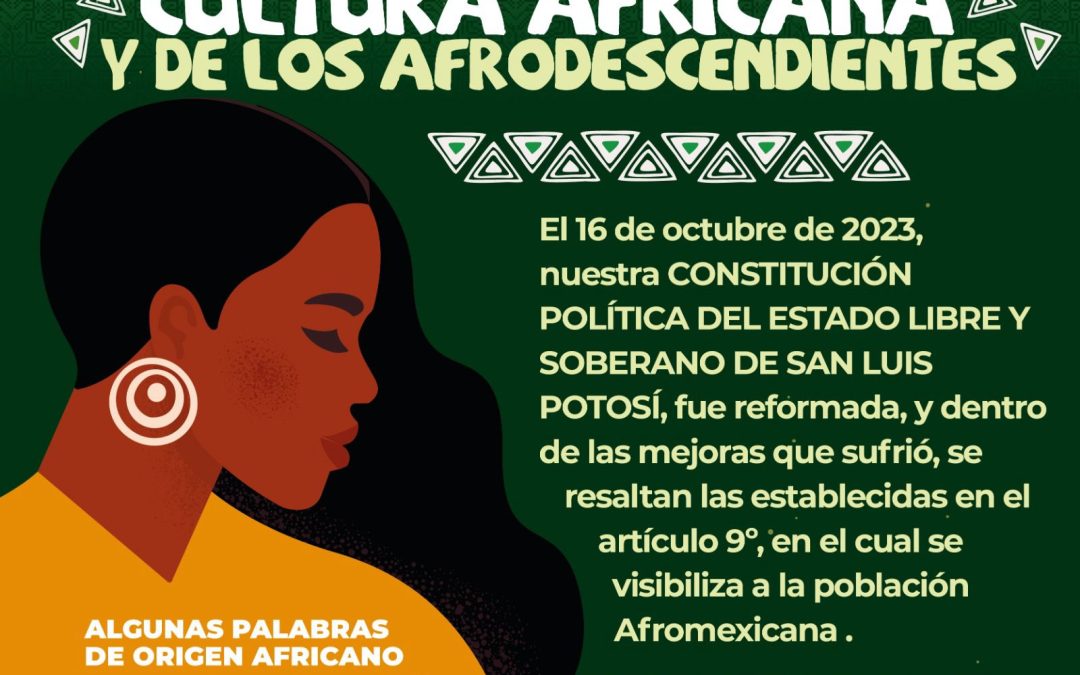 GOBIERNO PROMUEVE DERECHOS DE POBLACIÓN AFRODESCENDIENTE