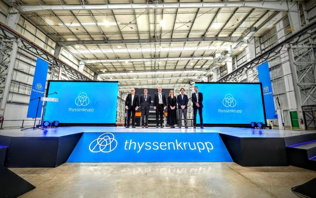 INAUGURA EMPRESA THYSSENKRUPP NUEVA PLANTA EN SAN LUIS POTOSÍ