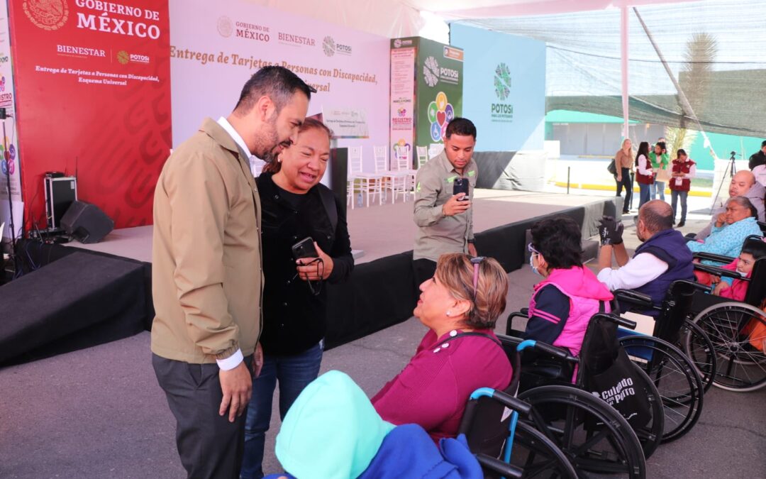 PENSIÓN PARA LAS PERSONAS CON DISCAPACIDAD CAMBIARÁ LA VIDA DE LAS FAMILIAS POTOSINAS