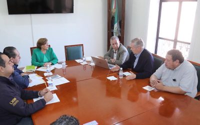 LA COMISIÓN DEL AGUA SOSTIENE REUNIÓN CON INTEGRANTES DE LA CANADEVI PARA ANALIZAR LA INICIATIVA DE REFORMA A LA LEY DE AGUAS DEL ESTADO