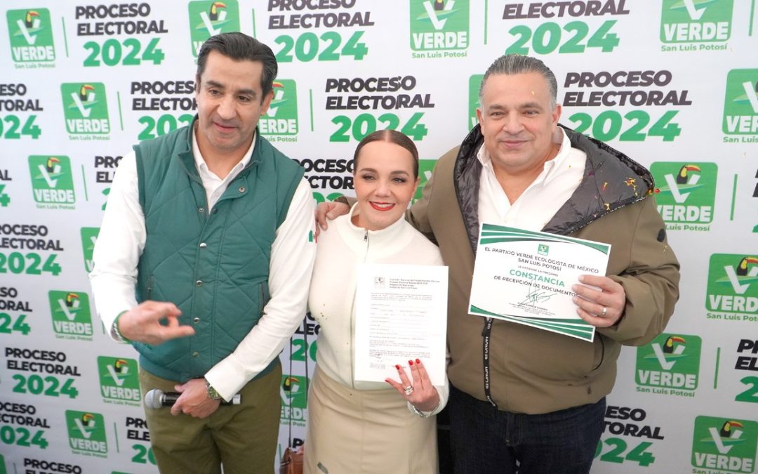 DAVID MEDINA PRESENTA REGISTRO EN EL PARTIDO VERDE COMO PRE CANDIDATO A LA PRESIDENCIA MUNICIPAL