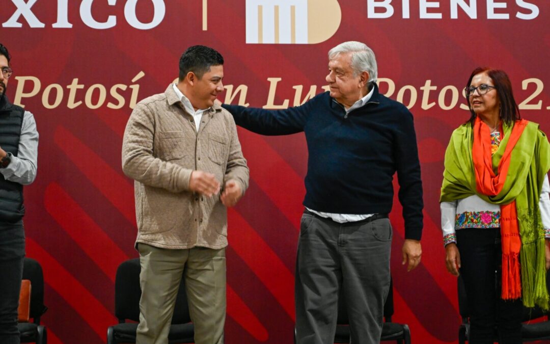 RICARDO GALLARDO ES UN BUEN GOBERNADOR, AFIRMA LÓPEZ OBRADOR