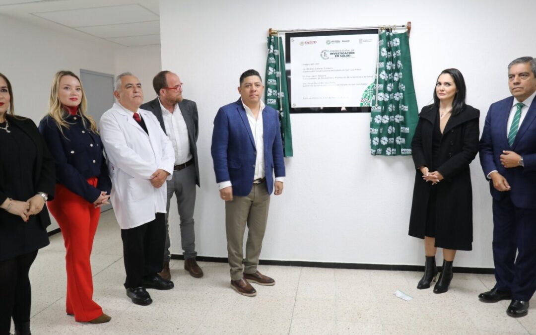 RICARDO GALLARDO ENTREGA NUEVO CENTRO DE INVESTIGACIÓN EN SALUD