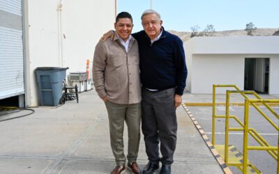 RICARDO GALLARDO PRESENTÓ A AMLO PAQUETE DE OBRAS POR 4 MIL 200 MILLONES DE PESOS