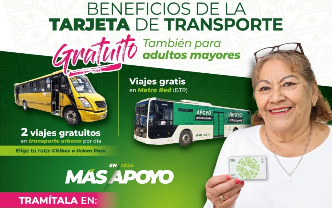 DIF ESTATAL AMPLÍA PROGRAMA DE TRANSPORTE GRATUITO A ADULTOS MAYORES