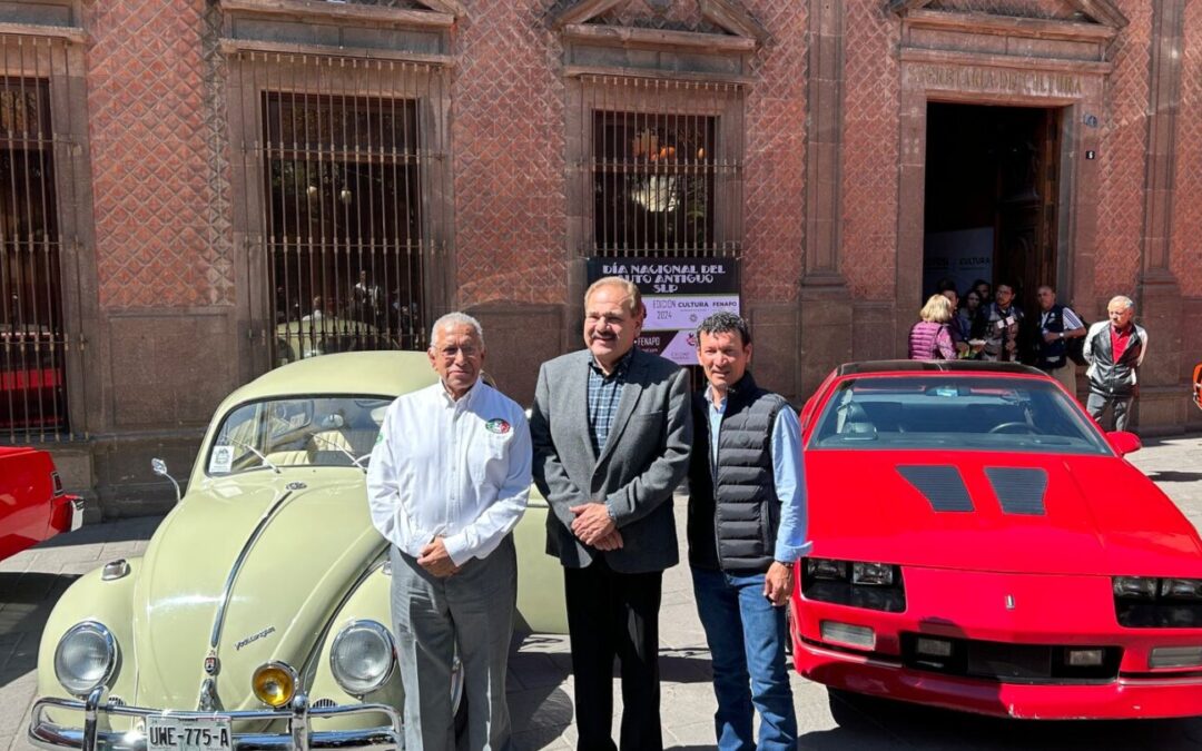 SAN LUIS POTOSÍ RECIBIRÁ A LA EXPOSICIÓN MÁS GRANDE DE AUTOS ANTIGUOS