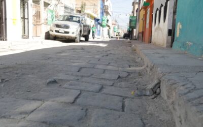 ARRANCA RICARDO GALLARDO PAVIMENTACIÓN DE LA CALLE AZTECA NORTE