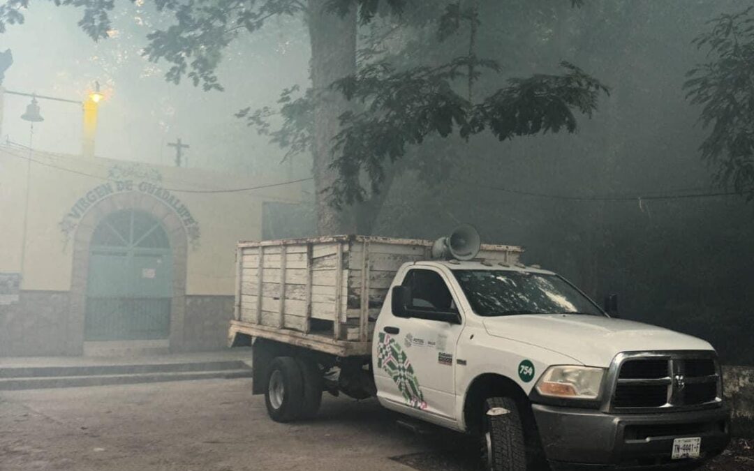 EN APOYO A FAMILIAS POTOSINAS, SE FORTALECEN ACCIONES CONTRA EL DENGUE