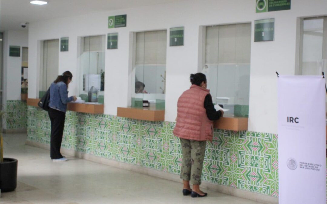 OFICINAS RECAUDADORAS MANTIENEN SERVICIO A LAS Y LOS POTOSINOS