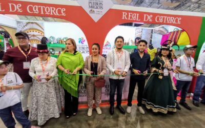 SLP PROYECTA SUS ATRACTIVOS EN TIANGUIS DE PUEBLOS MÁGICOS EN VERACRUZ