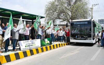 RICARDO GALLARDO TRANSFORMA MOVILIDAD EN SLP CON NUEVAS LÍNEAS DE METRORED